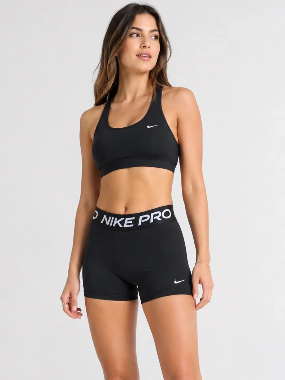Nike Pro Dri-Fit Training Shorts 5” Length Mid Rise - Women’s Size M